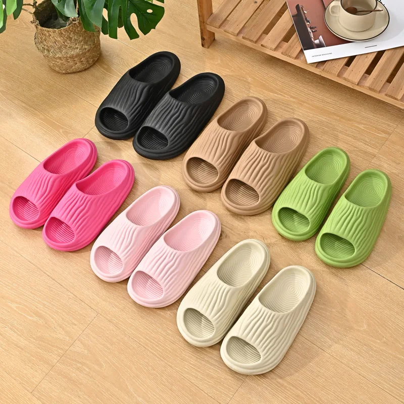 Women Platform Slippers 2023 Summer New Unisex Home Slippers Non-slip Bathroom Flip Flops Female Lightweight Beach Slides