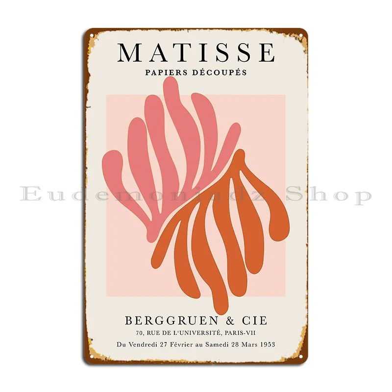 Анри Матисс Цветочные бумажные декупаи Художественные оттенки розового матисса