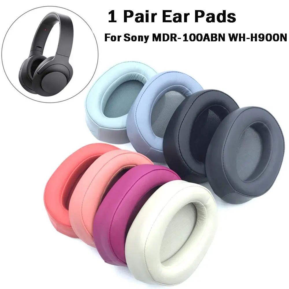

1 Pair Replacement Ear Pads Cushion Earpads for Sony MDR-100ABN WH-H900N Headphones Earpad Headset Repair Part Accessories