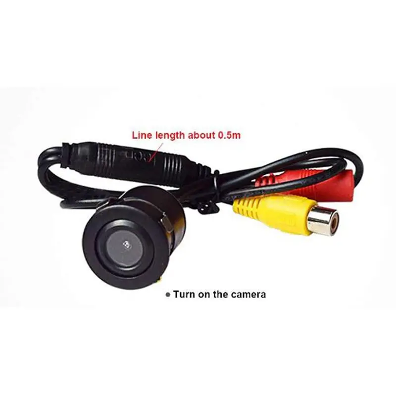 

1PC Mini Car RCA Jack Rear/Front High-definition View Camera Reversing Backup Camera Night Vision NTSC/PAL System