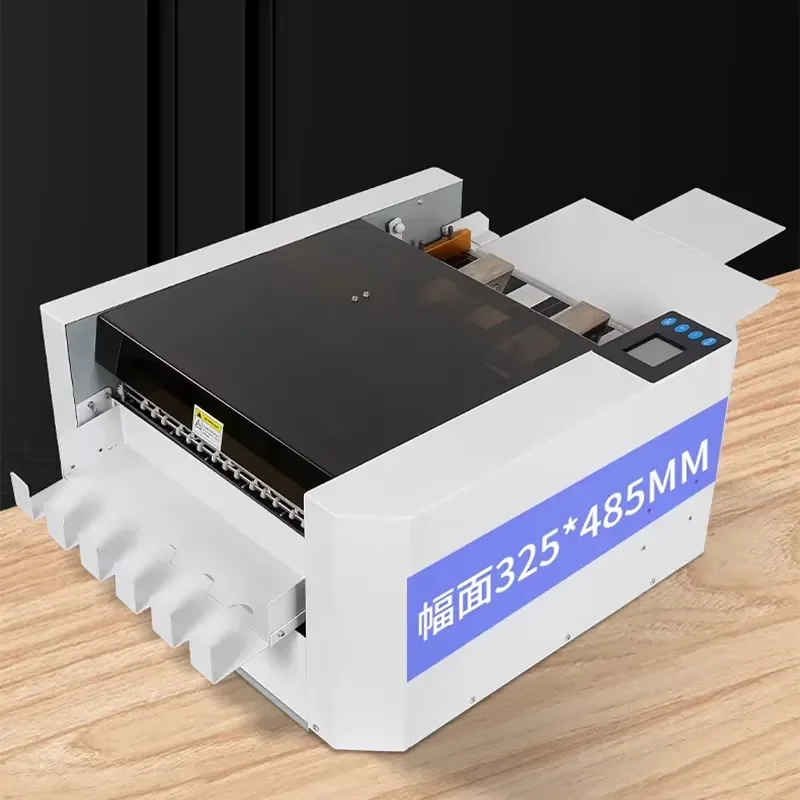 Фото Многофункциональный интеллектуальный триммер для фотографий GlobalMega Store QK-A3+P, электрический резак для визиток, 100 листов/40 с №3