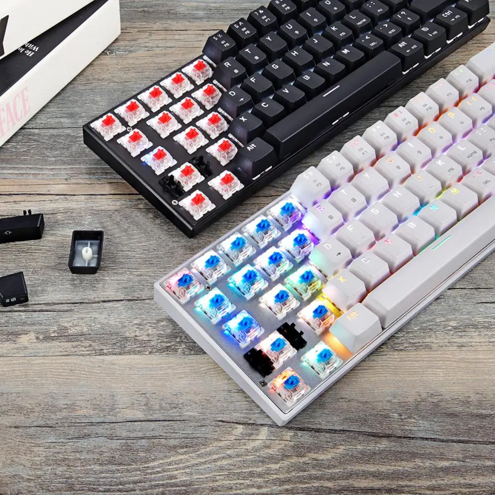 Motospeed CK62 Проводная Беспроводная Bluetooth механическая клавиатура 61 клавиша RGB подсветка игровая Офисная Клавиатура с защитой от фиктивных нажатий для ноутбука ПК