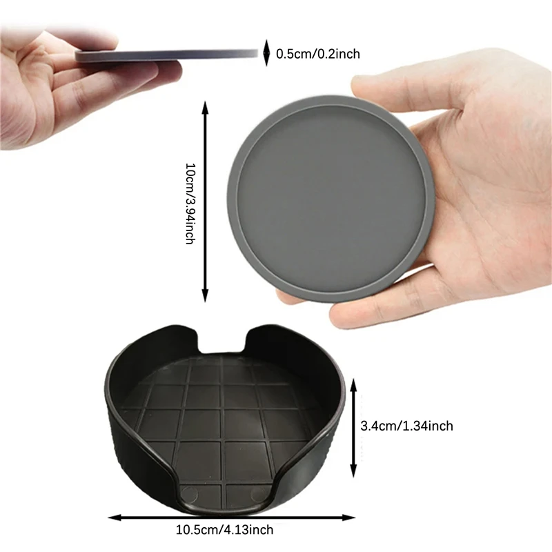 6 шт./набор силиконовые подставки для чая