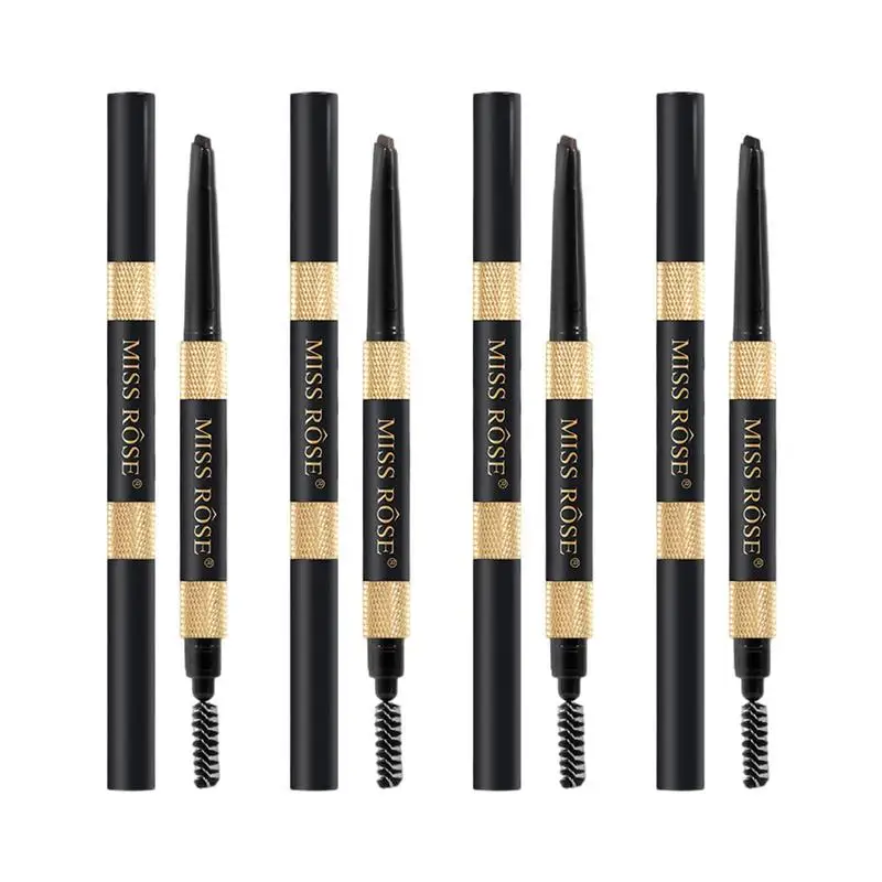 

Automatic Rotation Eyebrow Pencil Brow Natural Tint Enhancer Eyebrow Pen Double Head Long-Lasting Waterproof Eyebrow Pencil