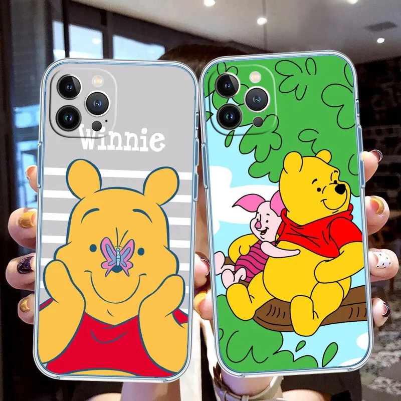Puchatek Cute Case dla Moto G200 G71 G60S G60 G52 G51 G50 G42 G41 G8 G9 G10 G20 G22 G23 G30 G32 Play Plus Power