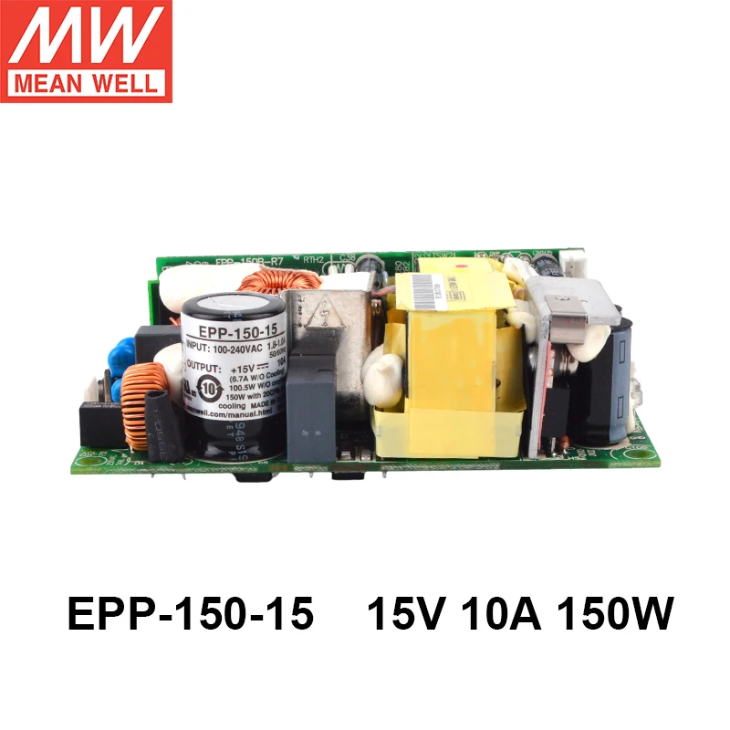 mean-well-epp-150-15-15v-10a-150w-high-efficiency-industrial-open-frame-pfc-switching-power-supply-pcb-bare-board-power-unit
