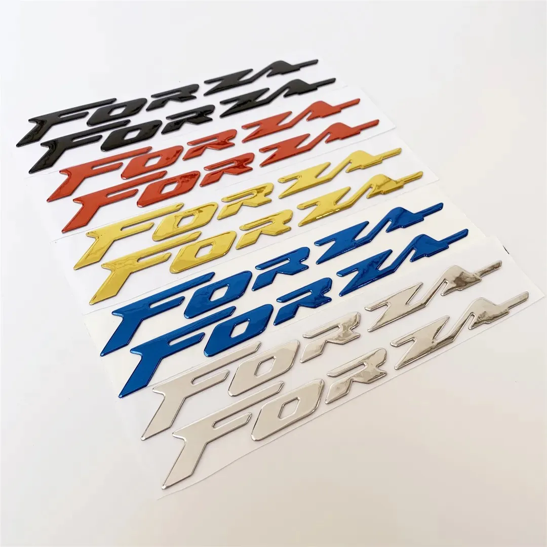 

Motorcycle Accessories 3D Emblem Badge Decal Tank Wheel Forza Sticker For Honda Forza 300 250 125 Forza300 Forza250 Forza125