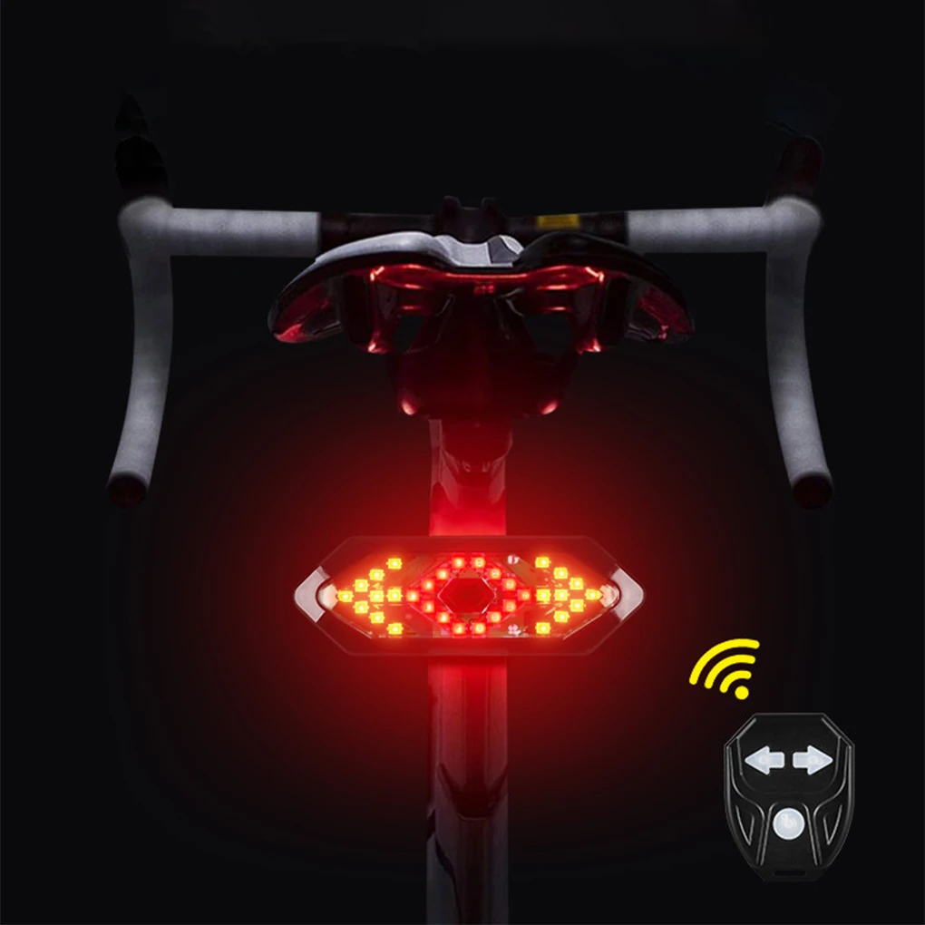 

Прочный велосипедный хвостовик светильник с указателями поворота для повышенной безопасности езды на велосипеде легкая установка