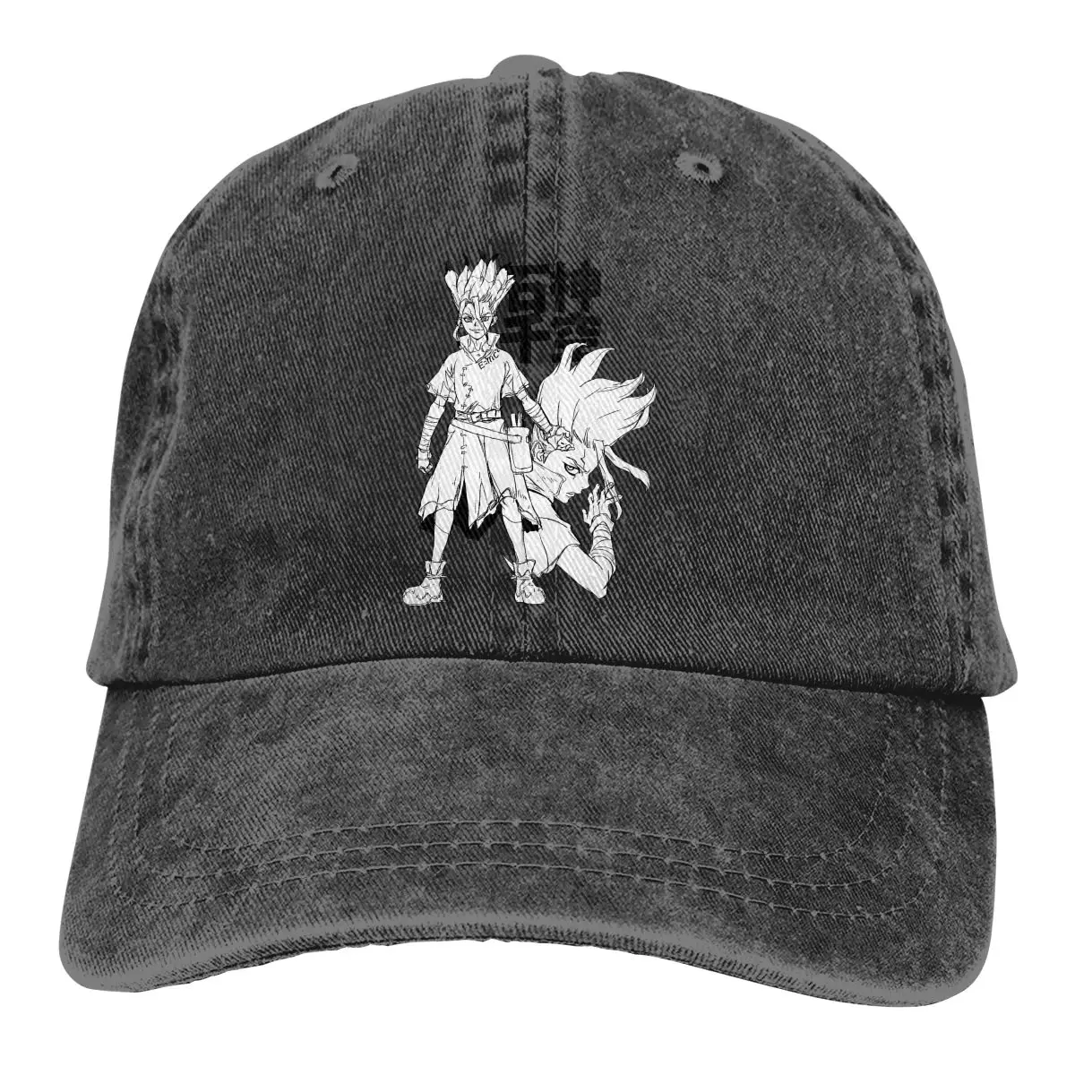 

Ishigami Sensei (black) Baseball Cap cowboy hat Peaked cap Cowboy Bebop Hats Men and women hats