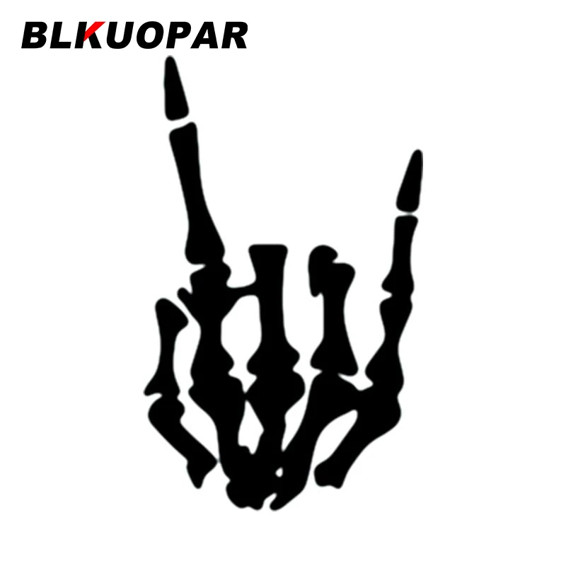 

BLKUOPAR Скелет ручной Рок стикер для автомобиля ATV виниловая персональная наклейка водонепроницаемый багажник холодильник графика Автомобил...