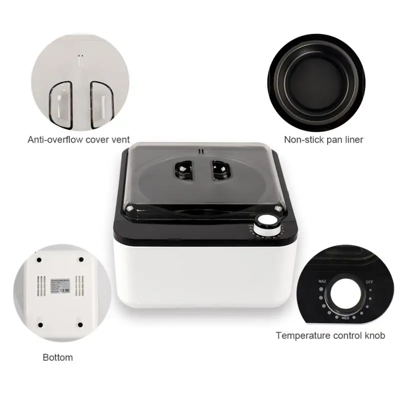 

Инструмент для удаления волос, умный восковой нагреватель, эпилятор для рук и ног, персональный депиляционный уход за кожей, твердый депиляционный восковой аппарат, комплект