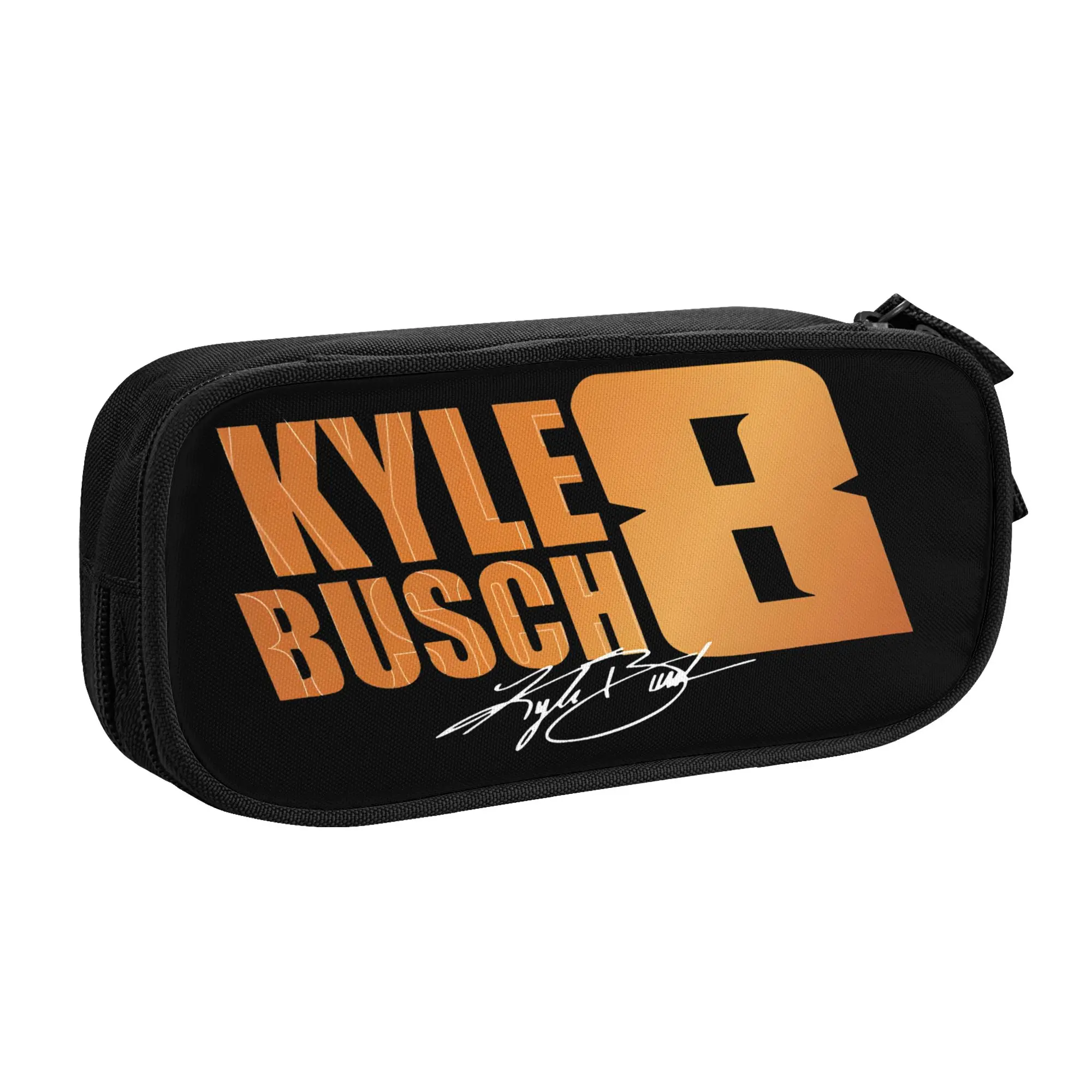 Фото Пенал для канцелярских принадлежностей Kyle Busch, большой вместимости, идеальный подарок №1