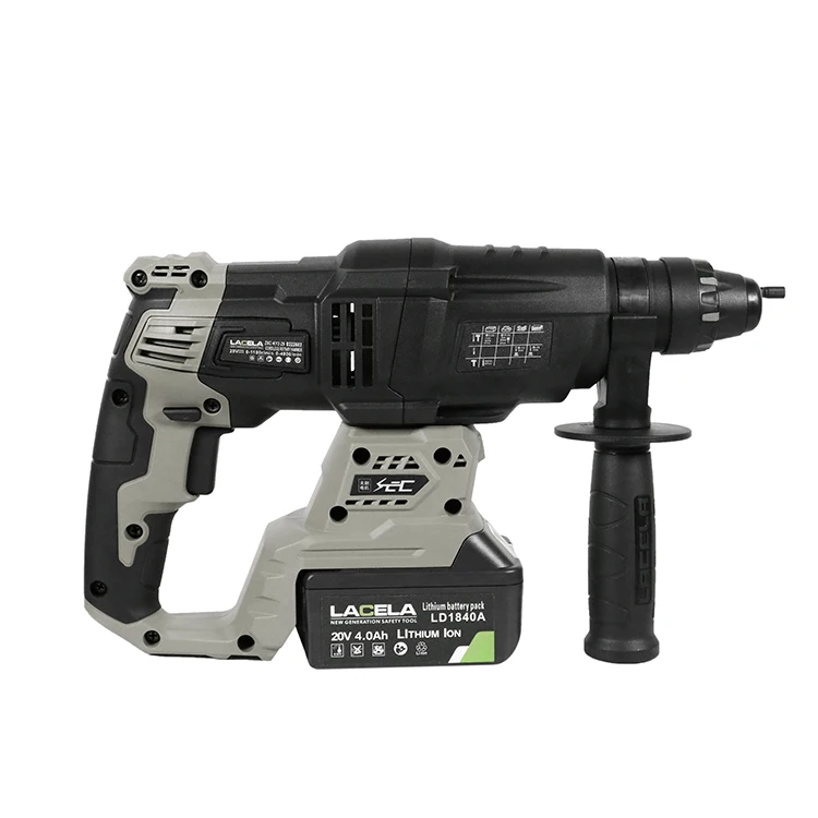 

China Wholesale 18V Cordless Li-ion Battery Rotary Hammer Drill Machine