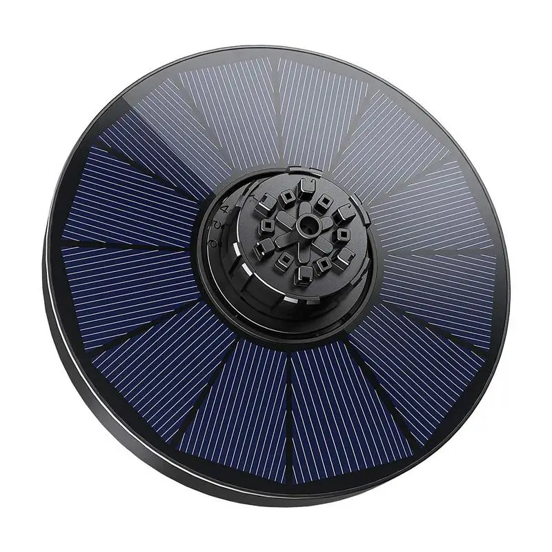 

Solar Water Fountain Outdoor 4-in-1 Nozzle Water Bird Bath Solar Water Pump Fountains Bird Bath Fountain For Fish Tank Pond