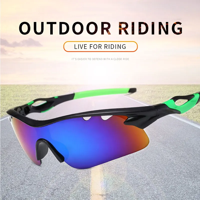 

Спортивные мужские солнцезащитные очки, дорожные велосипедные очки, защитные очки для езды на горном велосипеде, солнцезащитные очки для г...