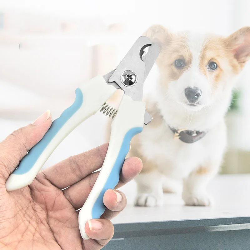 

Professional Pet Nail Clipper with Safety Guard Stainless Steel Scissors Cat Dog for Claw Care Grooming Supplies Size Fits All