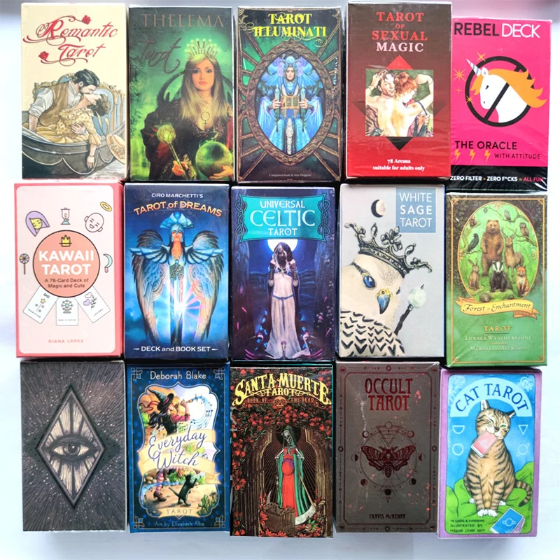 

Хит продаж, настольная игра, карты с английским Таро, карты с принтом «Оракул»