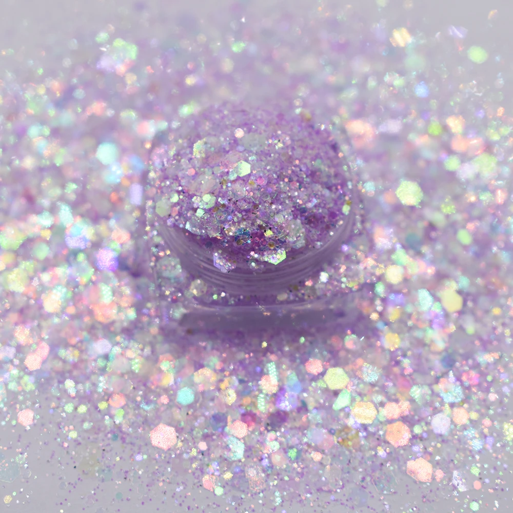 

10 г/упаковка, блестящие хлопья для маникюра