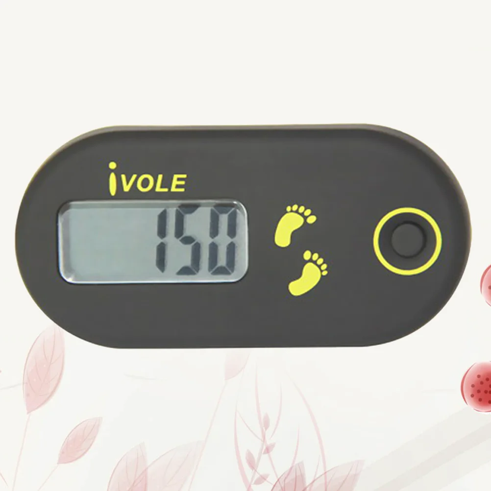 

Pedometer Step Walking 3D Fitness Electronic Clip Steps Pedometers Tool Gadget Information Digital Running Wrist Miles Single