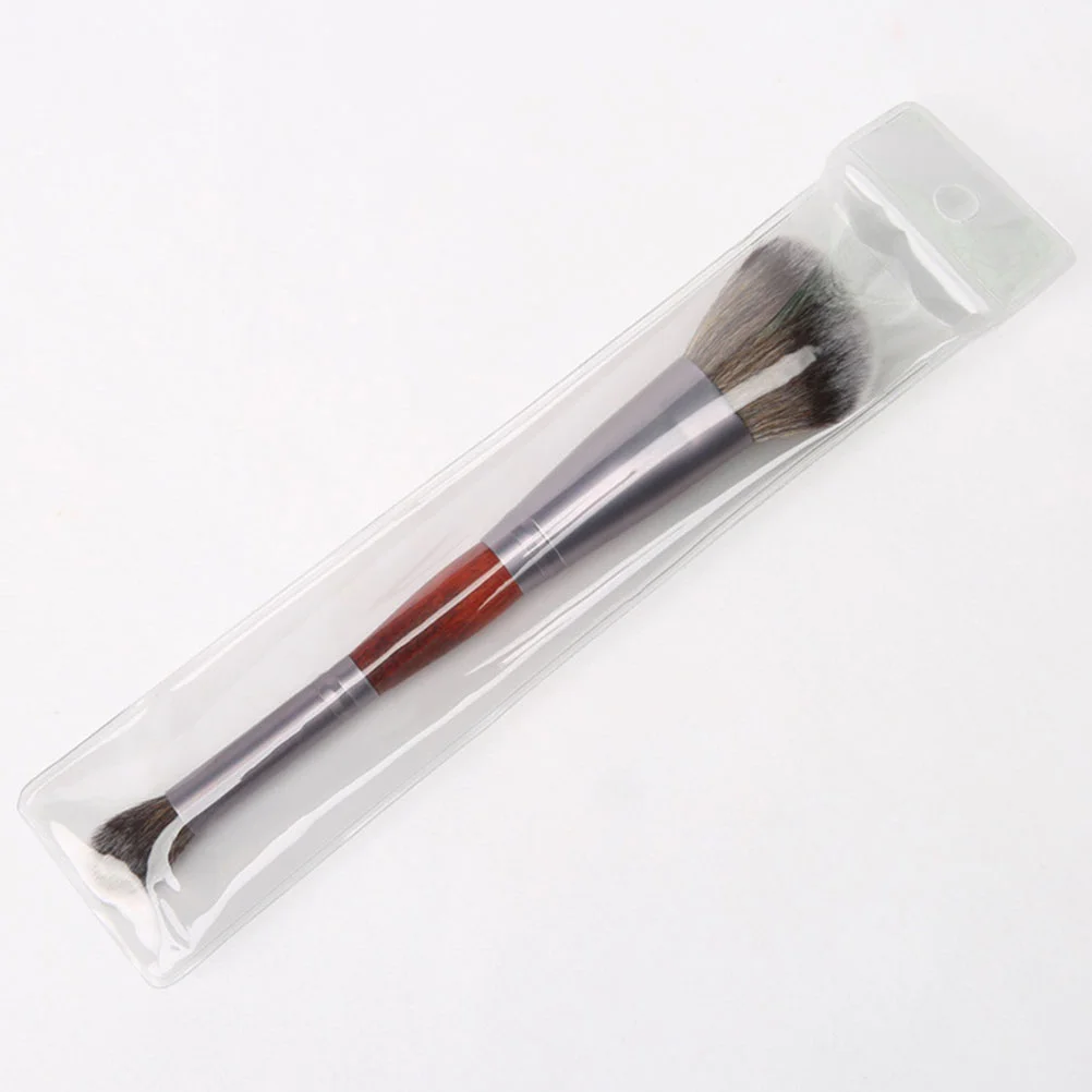 2 шт. кисть для румян с двойной головкой аксессуары макияжа основа из