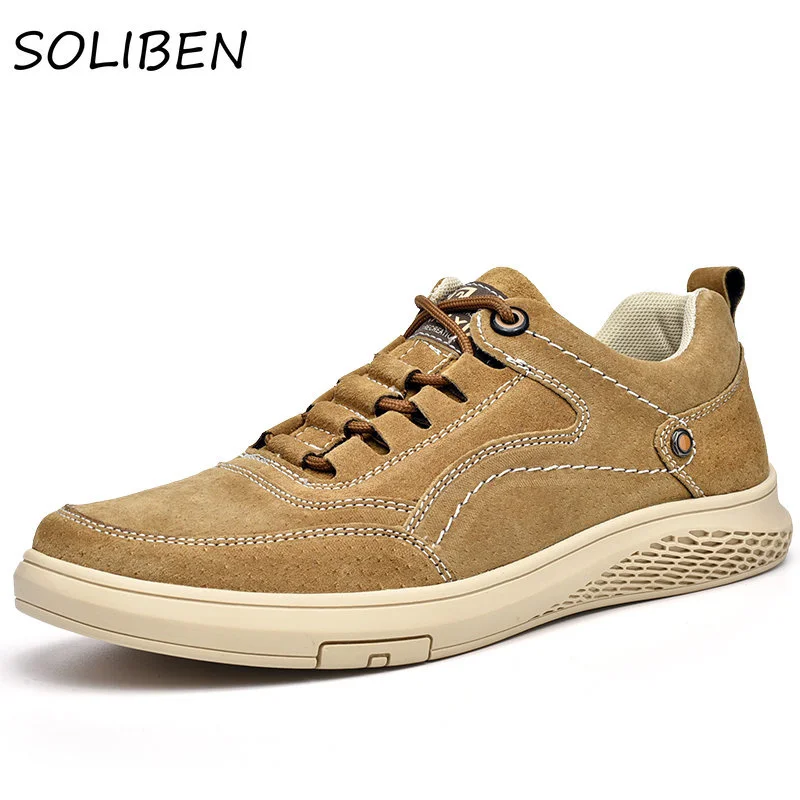 

Casual Men Shoes Spring and Autumn Fashion Men's Shoes Comfortable Breathable Lace-up Casual Board Shoes Male Footwear