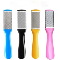 1pcs professional double side foot file rasp heel grater hard dead skin callus remover pedicure file foot grater new