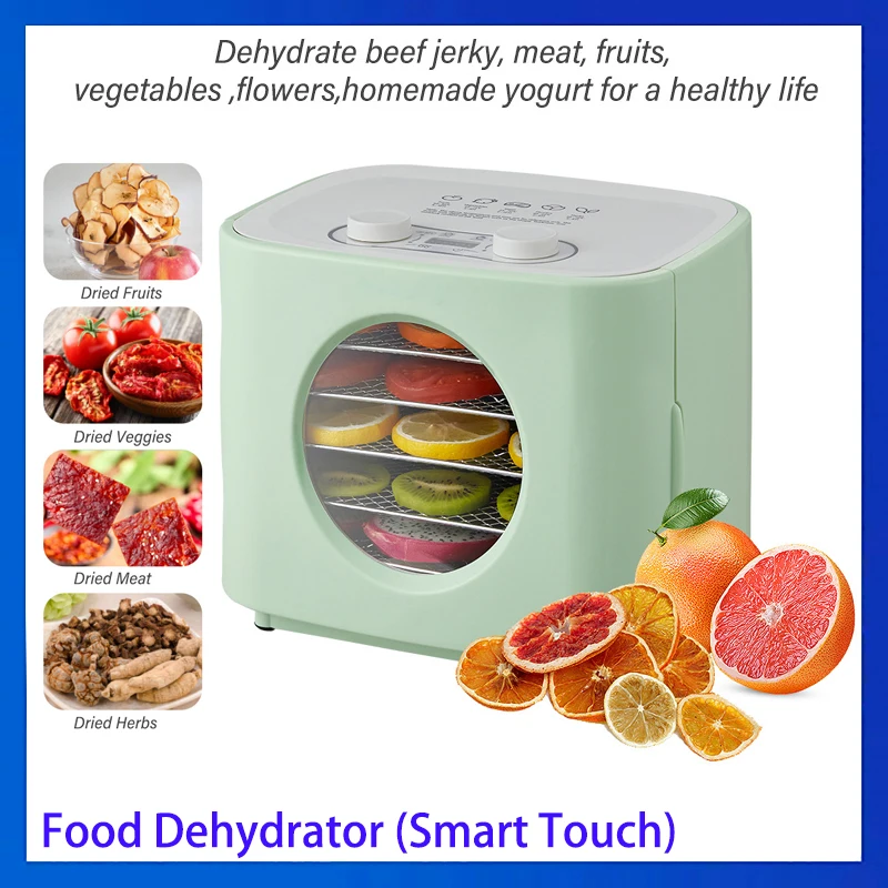 Household and Highly Efficient Vegetable Dehydrator Dried Fruit Machine Vegetables, Fruits, Seafood, Pet Food, Meat Air Dryer