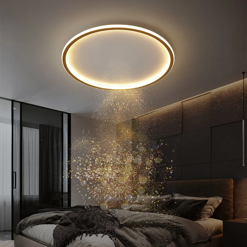 

Modern led ceiling lamp for bedroom minimalist ultra thin circular ceiling lamp for kitchen, study and dining room lighting