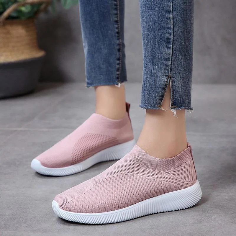

Sneakers Fashion Women Slip On Shoes Woman Sneakers Outdoor Platform Shoes Plus Size Ladies Vulcanize Shoes Zapatillas Mujer