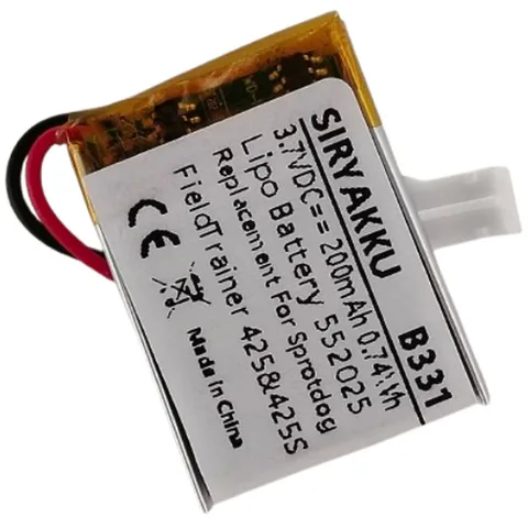 3,7 V 200mAh запасная батарея для SportDOG FieldTrainer 425 SD-425S FT-125 FT-125W передатчики, SR-225