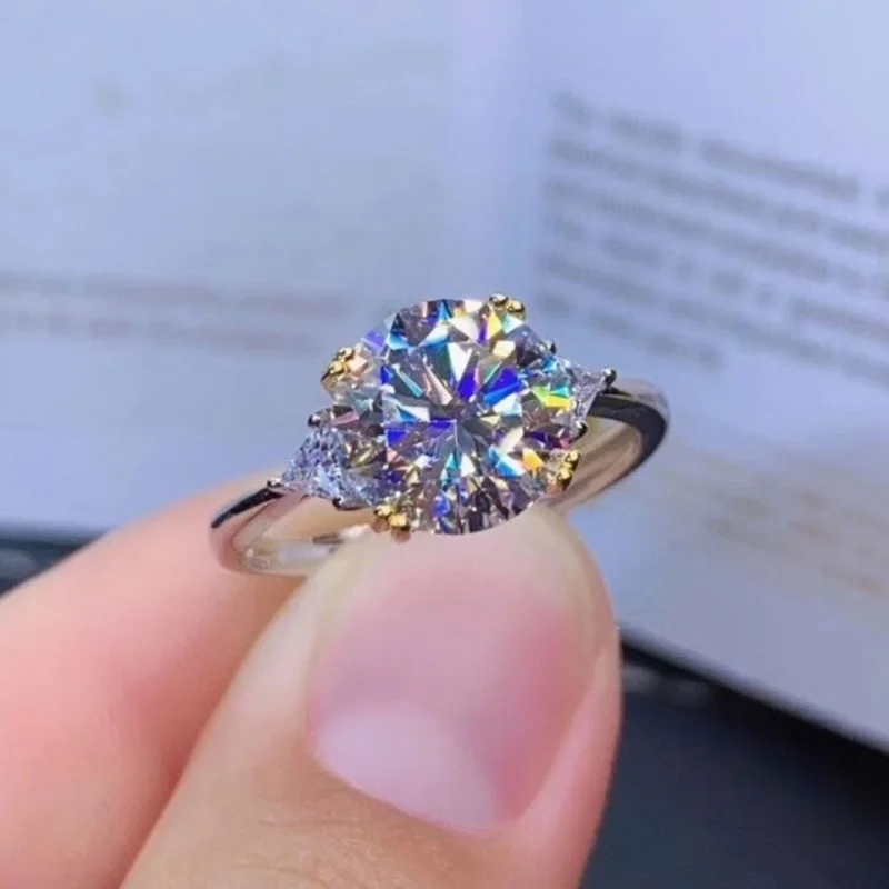 

Disney 3Carat White Diamond Open Adjustable Ring Women's Index Finger Online Influencer Refined Advanced