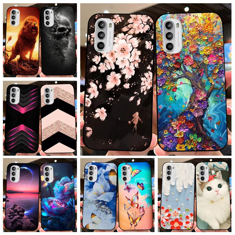 Чехол для Motorola Moto G82 G71S 5G популярный чехол телефона G52 4G из ТПУ силиконовый мягкий