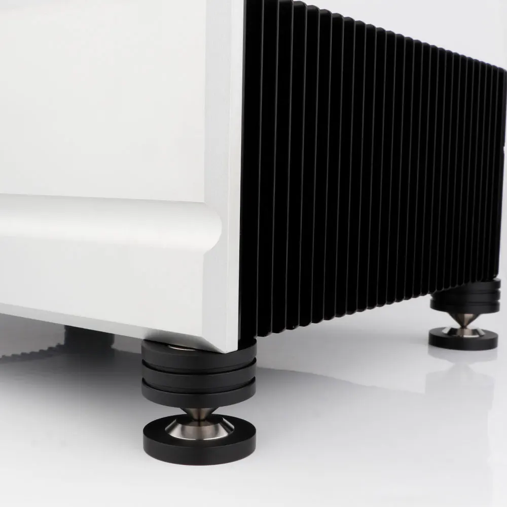 

Preffair SP4949 New Black Crystal Steel Dia 49*37mm Sound Isolation Feet Speaker Spikes Audio Cones HiFi Mounts Amplifier Feet