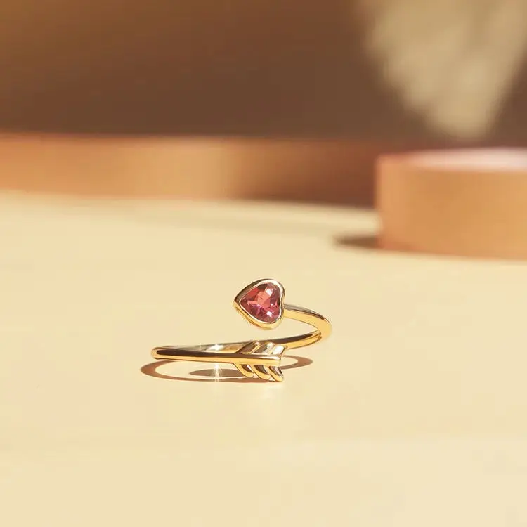 

Изысканное кольцо из розового турмалина, возникло от маленького женского роскошного кольца с открытым ртом, новый стиль 2021