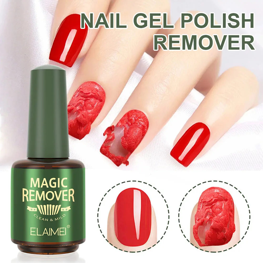 

15ml Magic Burst Gel Polish Remover Soak off Sticky Layer Cleaner Nail Degreaser Semi-permanent Varnish Nail UV Gellak Remover