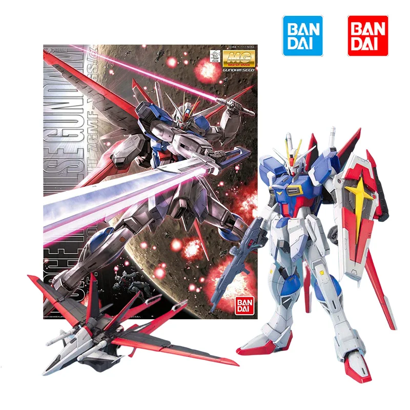 

Оригинальная коробка Bandai MG 1/100, набор моделей FORCE IMPULSE GUNDAM, аниме экшн-фигурка истребителя, сборная игрушка-робот, подарок для детей
