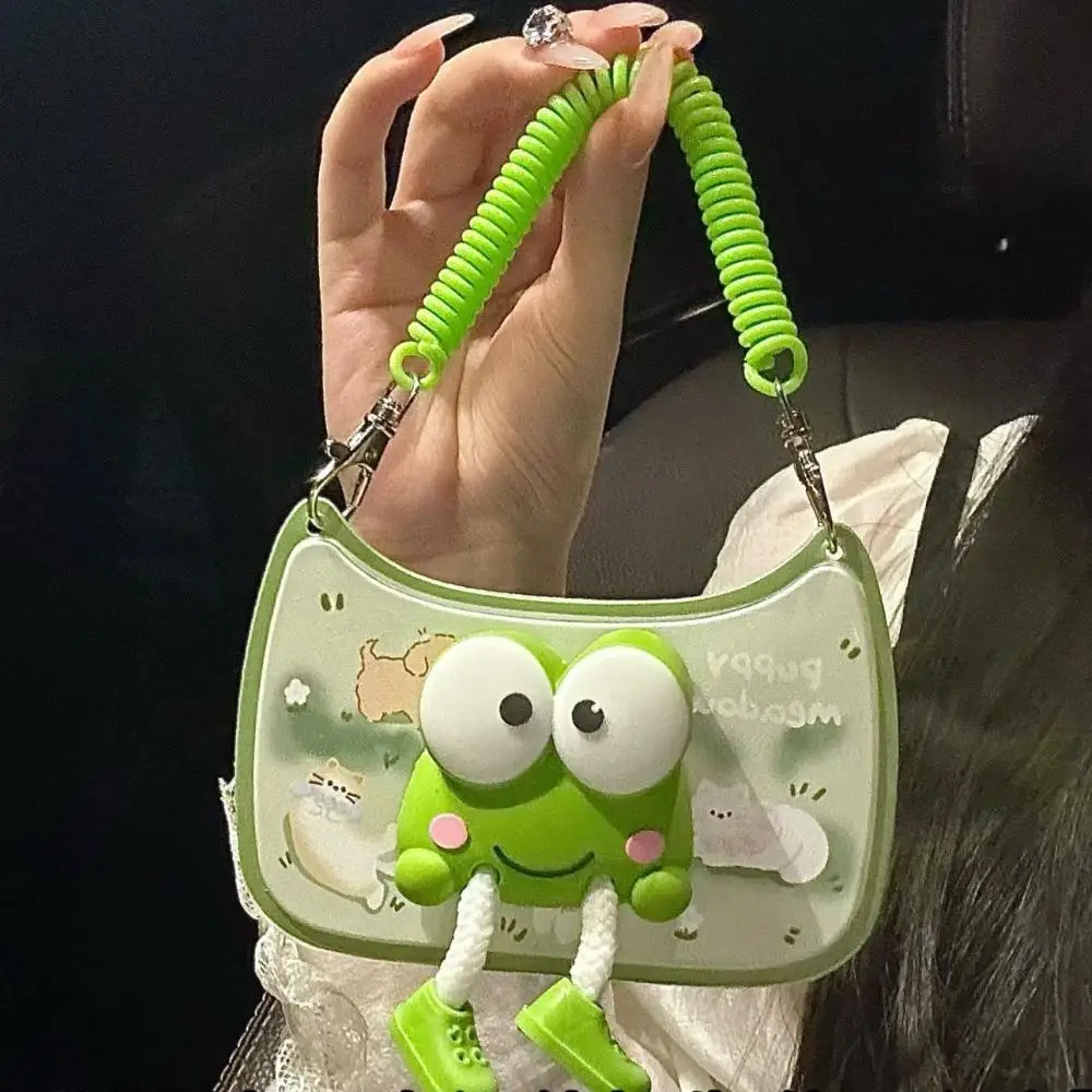 Kero Keroppi Форма сумки Подвесная веревка Карта кампуса метро Защитный набор рабочих