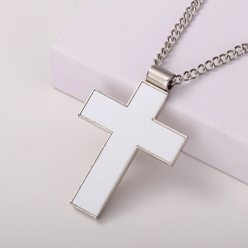 Creative Handmade Craft Accessory Crosses Charms Pendants Jewelry Findings for Making Bracelet Sublimation Blank |