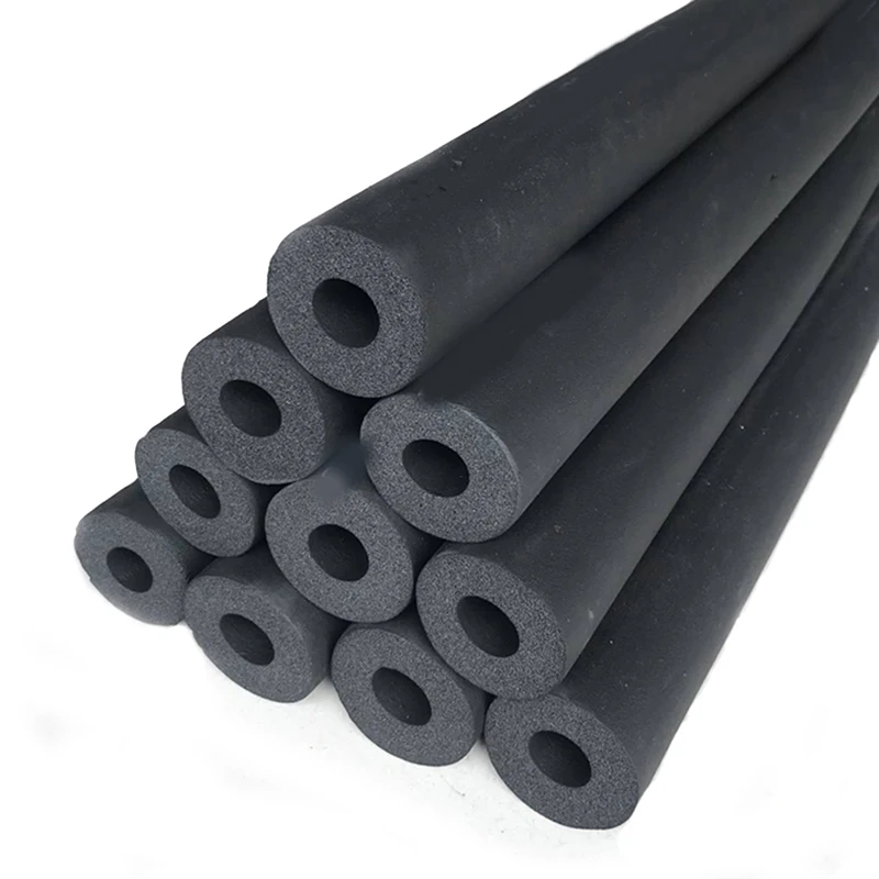 1.8M Air Conditioning Outer Tubes Waterproof PPR Thermal Insulation Pipe Sponge Foam Rubber Tube Dia. 6mm-60mm ,Thickness 9mm