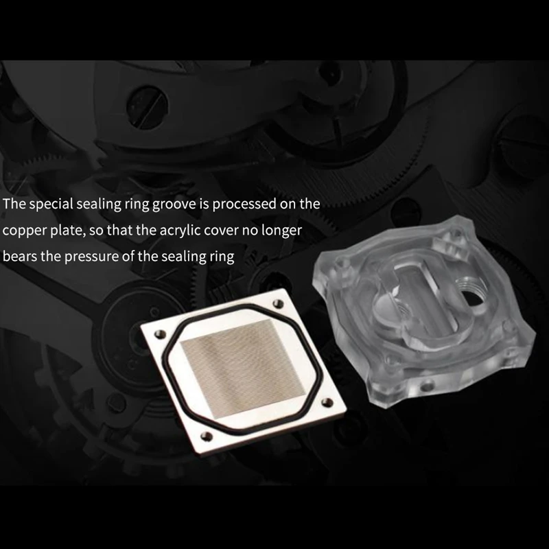 G1/4-дюймовый базовый внутренний канальный блок водяного охлаждения ПК для