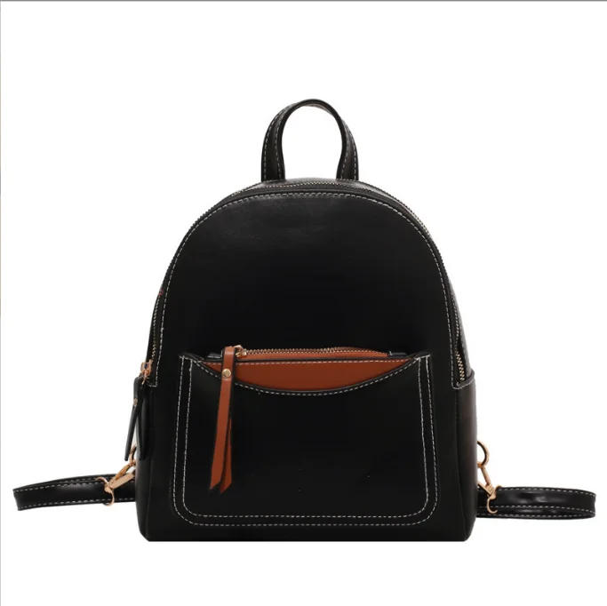 

2022 Women Casual PU Backpack Fashion Shoulder Bookbags Satchel Travel Shoulder Backpacks