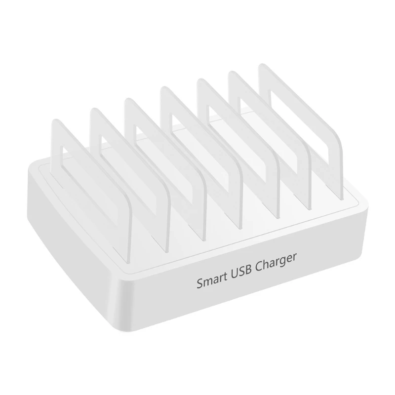 

Multiple USB , 40W 6-Port Desktop Charging Station Multi Port Travel Fast Hub for Phones, Tab N0HC