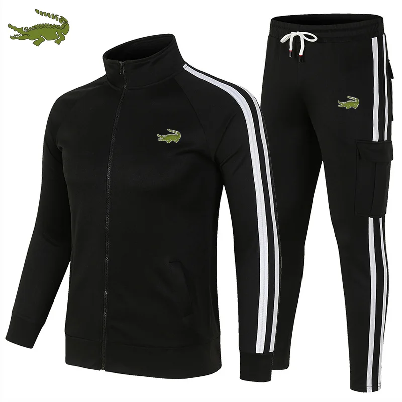 

2022 conjunto de moletom masculino + calças terno esportivo outono e inverno suéter casual sportswear esportes