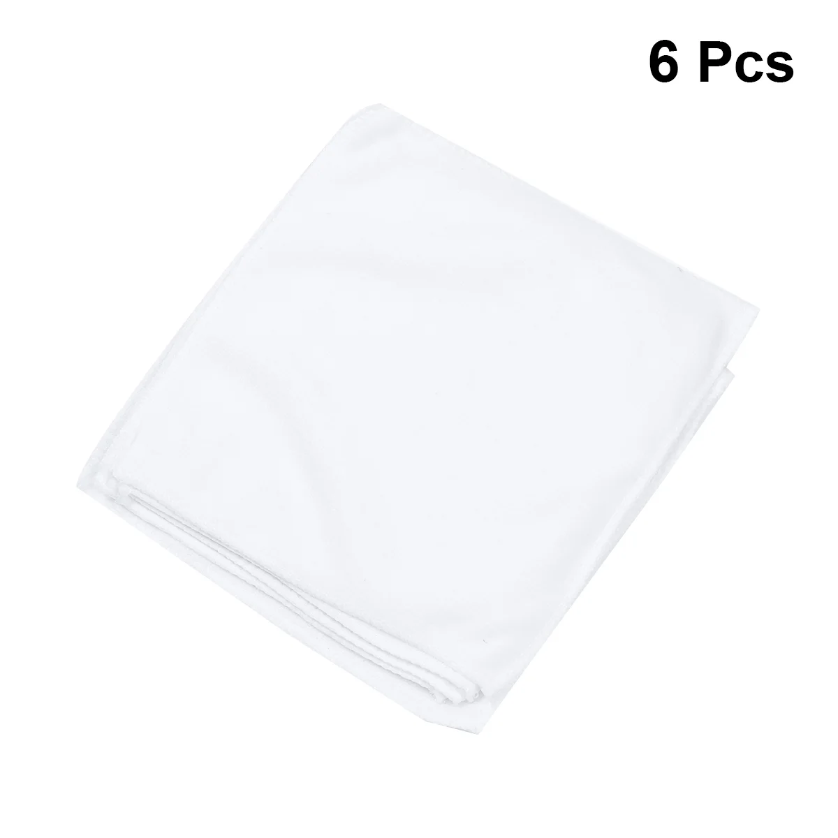 

6pcs Microfiber Towels Drying Towels Towel for Barber Shops Home