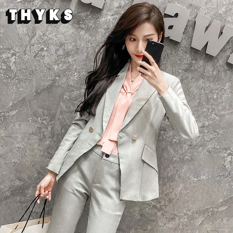 

Женский блейзер, брюки, рубашка, юбка, шикарный офисный костюм-тройка, Официальный наряд, элегантный стиль, весна 2022