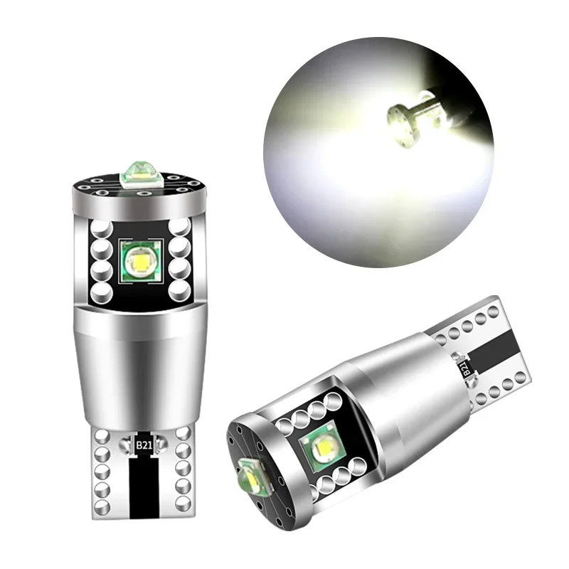 

2x T10 W5W FOR Chip XP-E CANBUS NO ERROR Белый светодиод Обновление DRL Резервная карта заднего вида Купольный светильник Sourcing для Audi BMW Benz VW