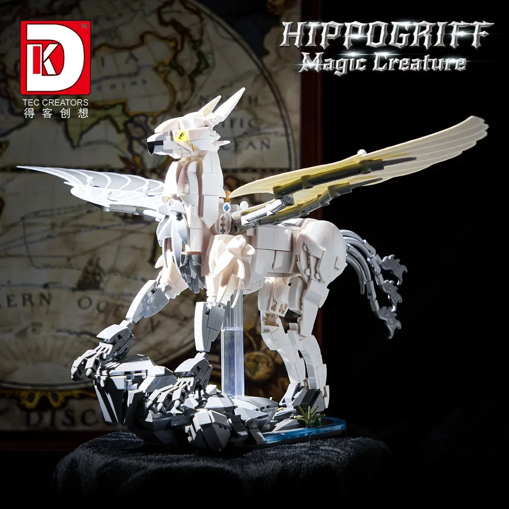 Гарри Поттер Hippogriff Building Blocks MOC Magic World Creature Сборная модель Мини-кирпичи Фигурка