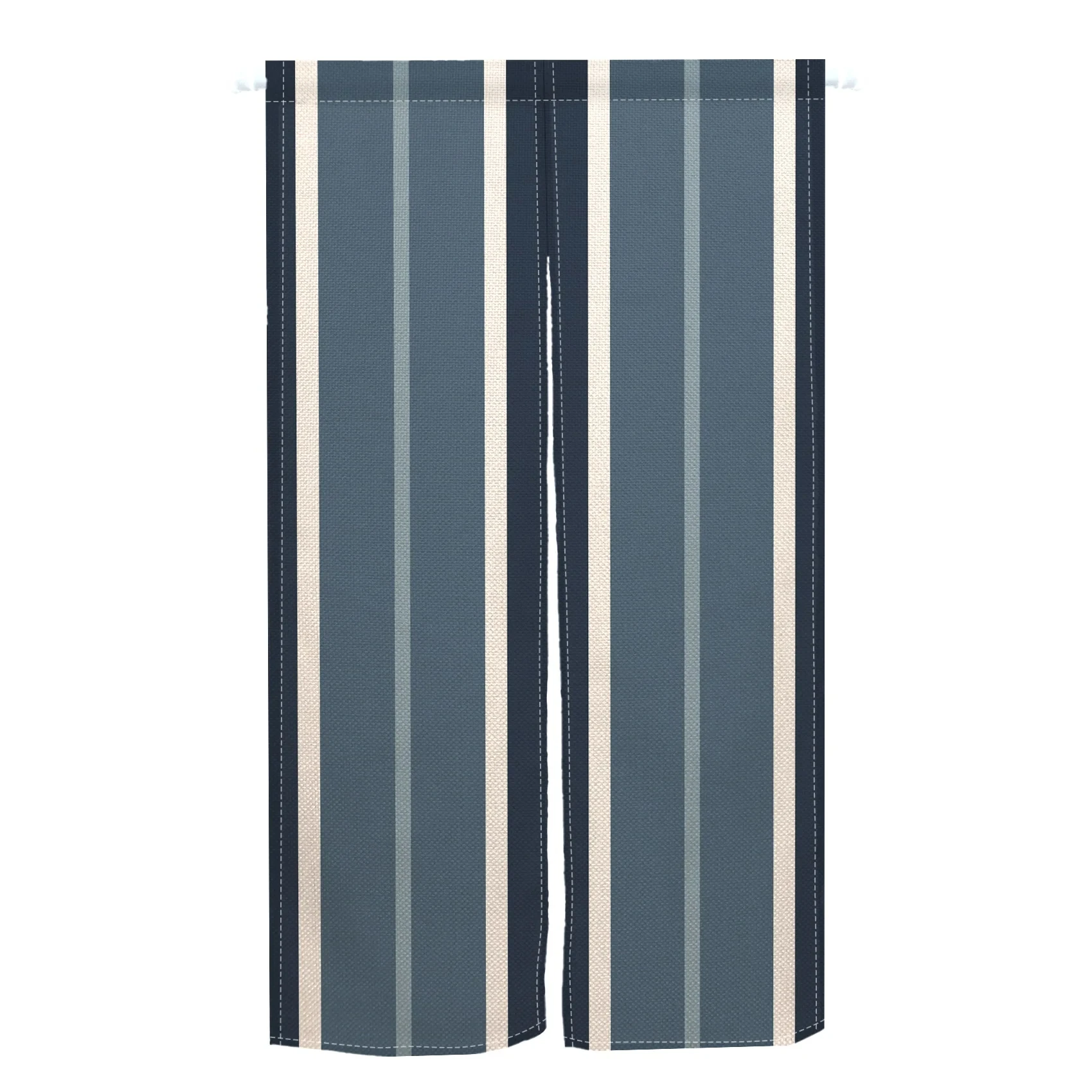 Красочная Вертикальная полосатая дверная занавеска японская для двери спальни