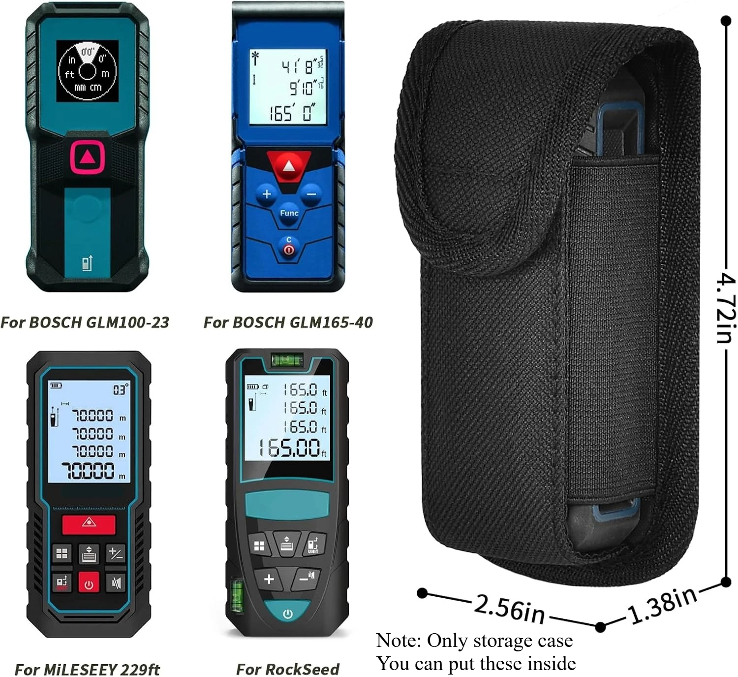 

Чехол для лазерного измерителя Bosch GLM100-23/GLM165-40