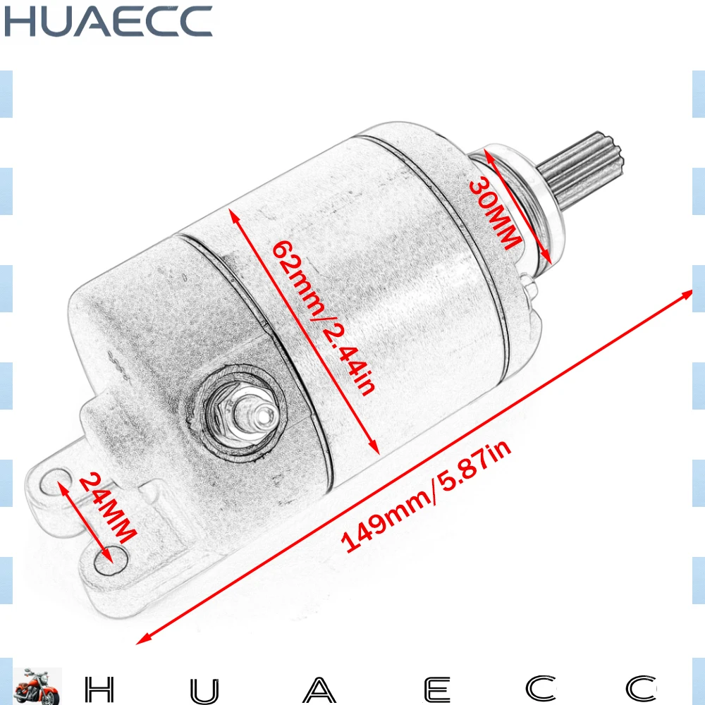Стартер для Husqvarna FE 390 FE 450 FE 570 FS 570 FX 450, для Husaberg FE390 FE450 FE570 FS570 FX450 78040001000 (art.: 3920db2dbd46c) - 3920db2dbd46c